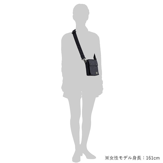 ポーター スモーキー バーティカルショルダーバッグ 592-27532 PORTER SMOKY VERTICAL SHOULDER BAG