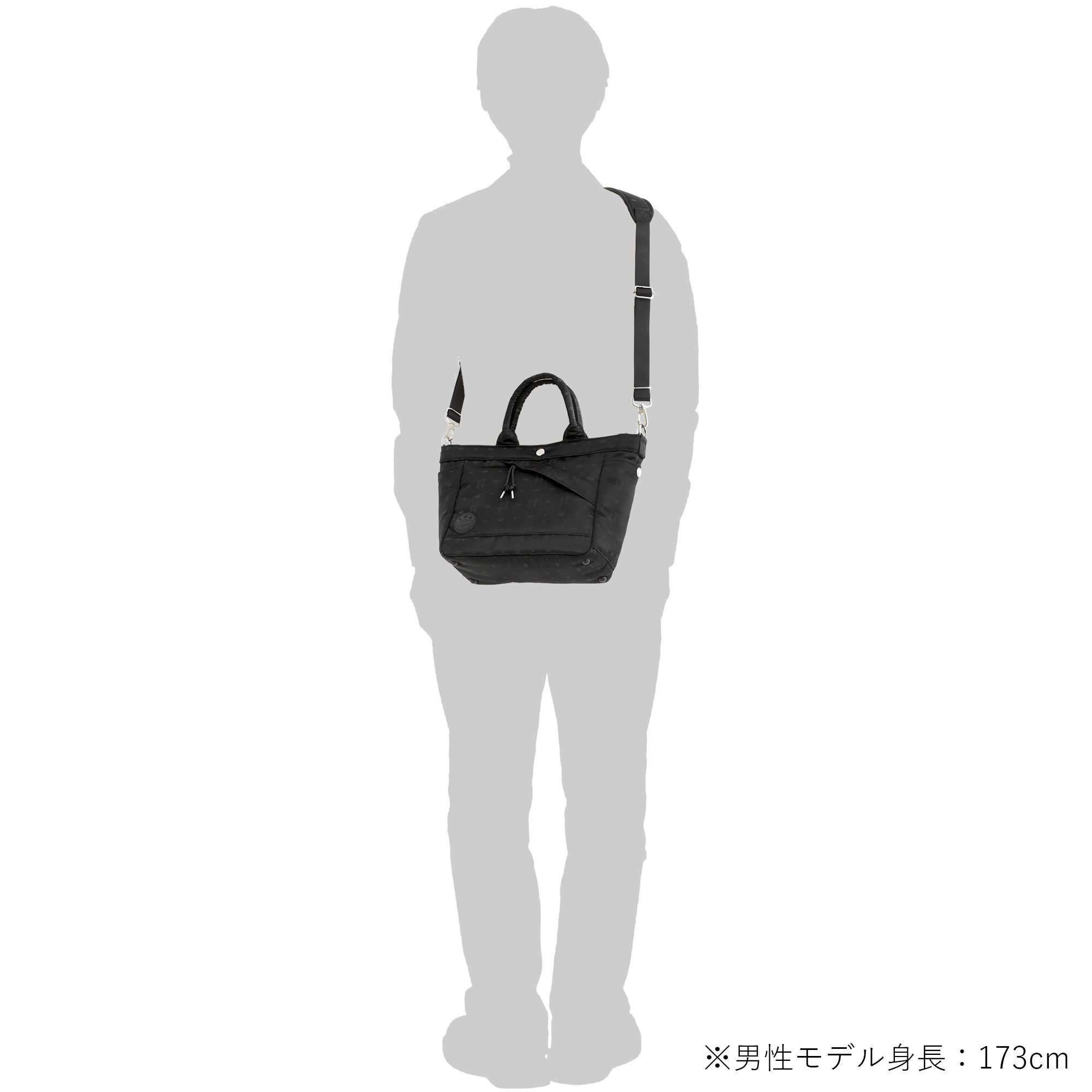 POTR / POTR MONOGRAM 2WAY TOTE BAG ピー・オー・ティー・アール / ピー・オー・ティー・アール モノグラム 2WAY トートバッグ 998-05482