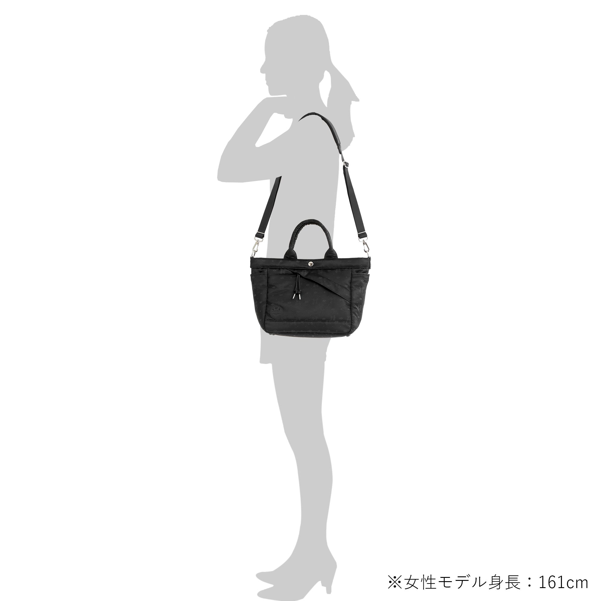 POTR / POTR MONOGRAM 2WAY TOTE BAG ピー・オー・ティー・アール / ピー・オー・ティー・アール モノグラム 2WAY トートバッグ 998-05482