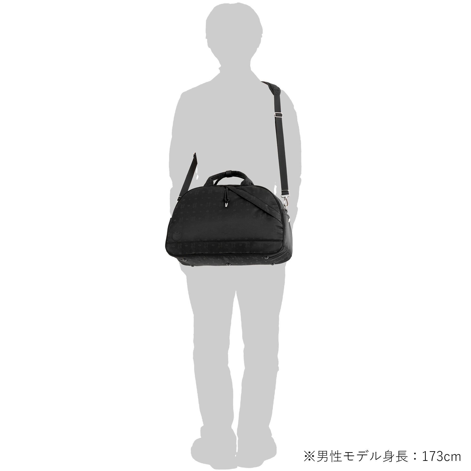 POTR / POTR MONOGRAM 2WAY BOSTON BAG ピー・オー・ティー・アール / ピー・オー・ティー・アール モノグラム 2WAY ボストンバッグ 998-19804