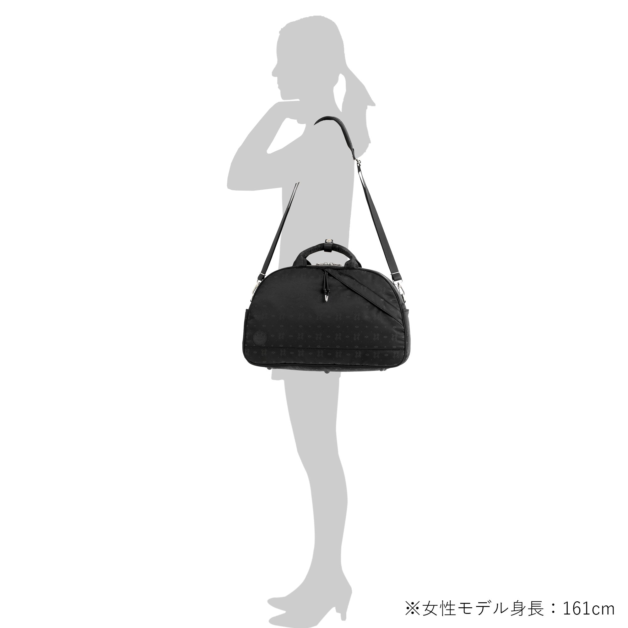 POTR / POTR MONOGRAM 2WAY BOSTON BAG ピー・オー・ティー・アール / ピー・オー・ティー・アール モノグラム 2WAY ボストンバッグ 998-19804