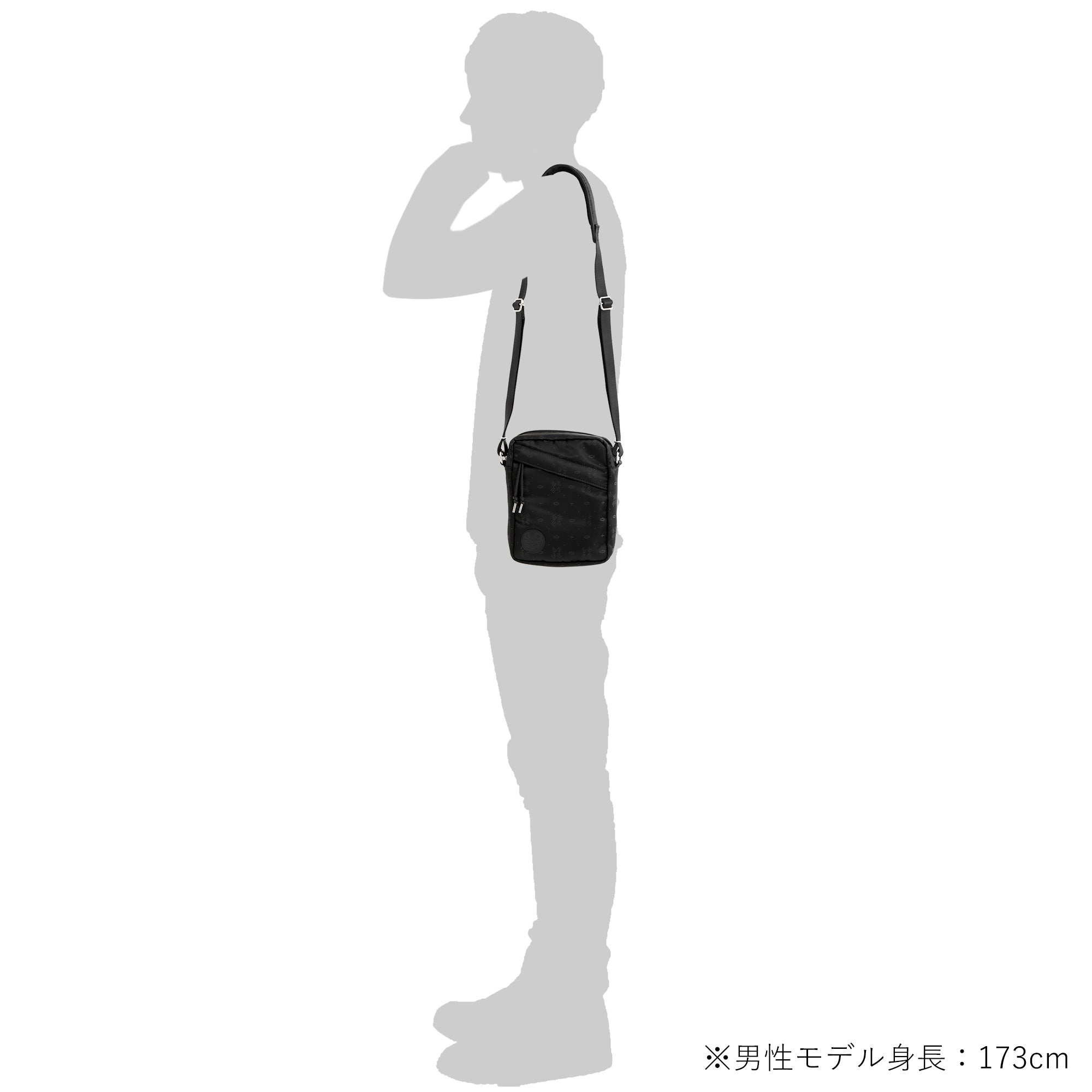 POTR / POTR MONOGRAM VERTICAL SHOULDER BAG ピー・オー・ティー・アール / ピー・オー・ティー・アール モノグラム ヴァーティカル ショルダーバッグ 998-19805