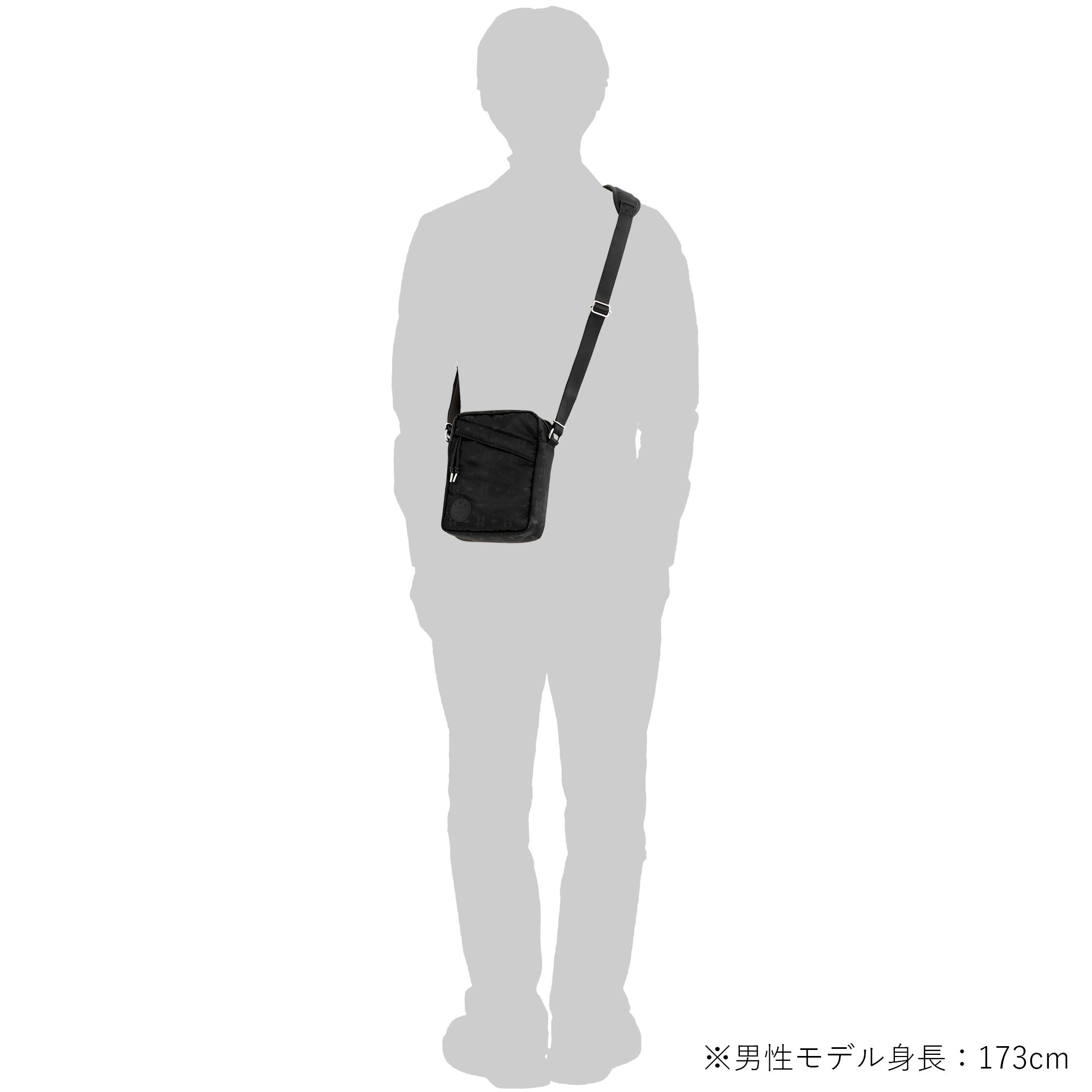 POTR / POTR MONOGRAM VERTICAL SHOULDER BAG ピー・オー・ティー・アール / ピー・オー・ティー・アール モノグラム ヴァーティカル ショルダーバッグ 998-19805