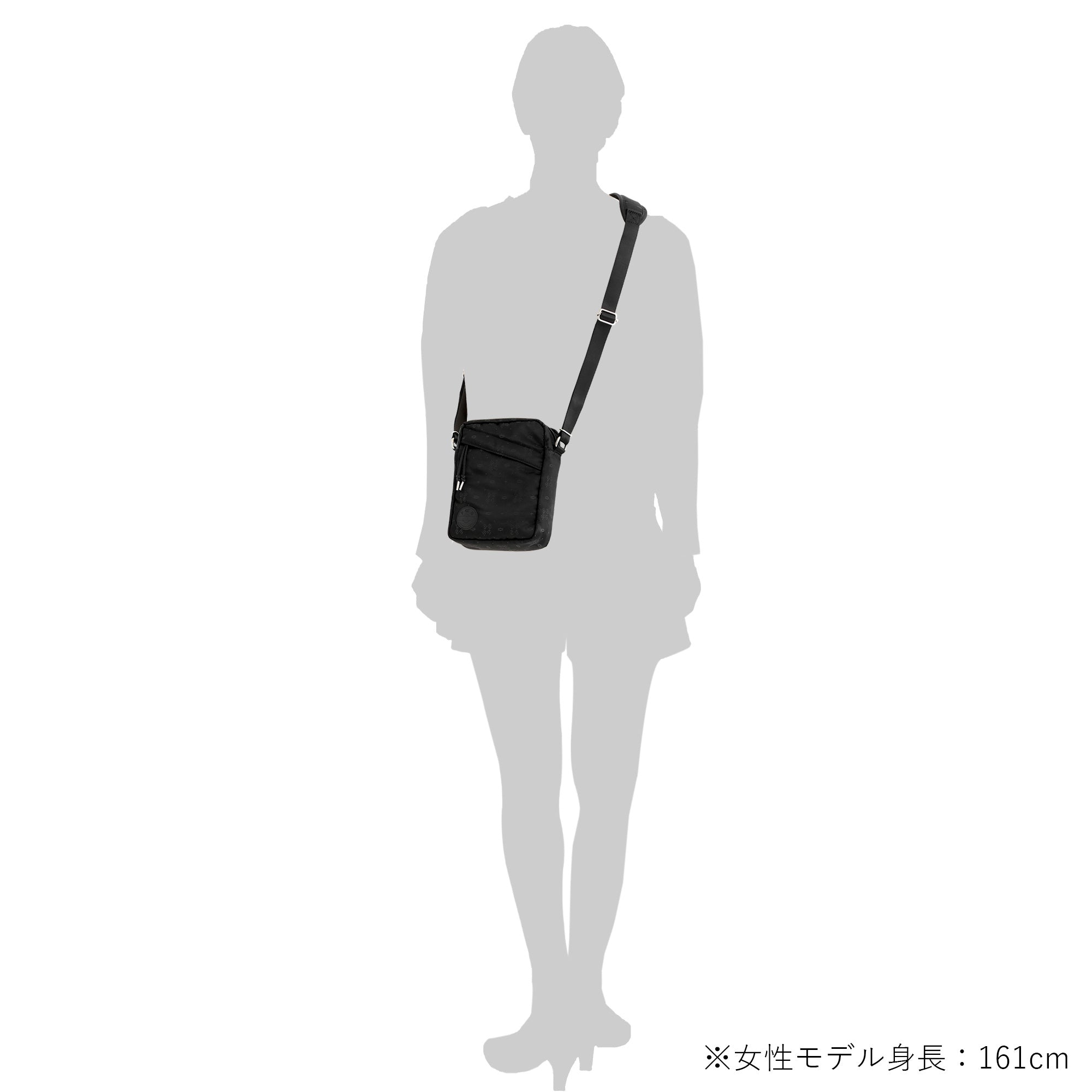 POTR / POTR MONOGRAM VERTICAL SHOULDER BAG ピー・オー・ティー・アール / ピー・オー・ティー・アール モノグラム ヴァーティカル ショルダーバッグ 998-19805