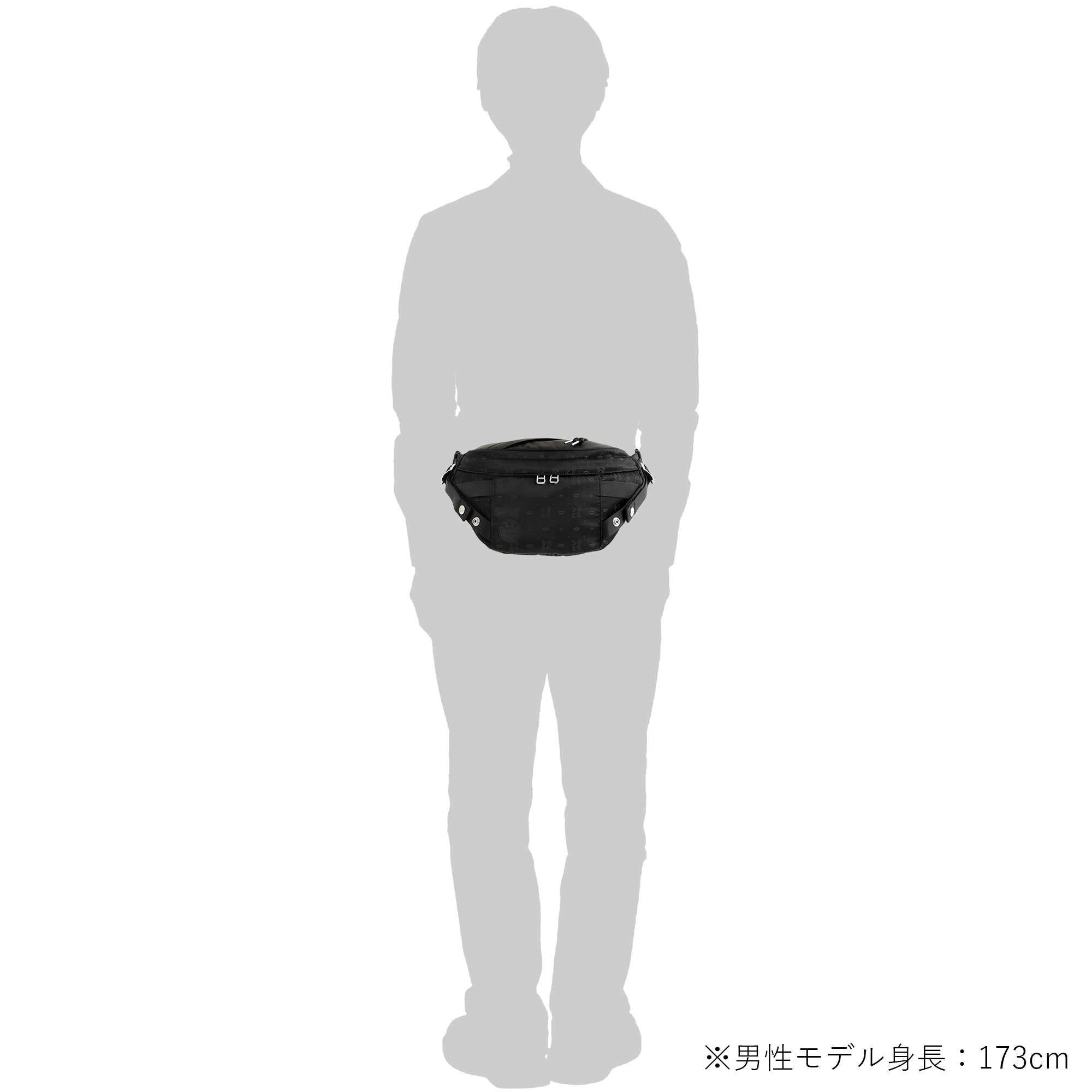 POTR / POTR MONOGRAM WAIST BAG ピー・オー・ティー・アール / ピー・オー・ティー・アール モノグラム ウエストバッグ 998-19806