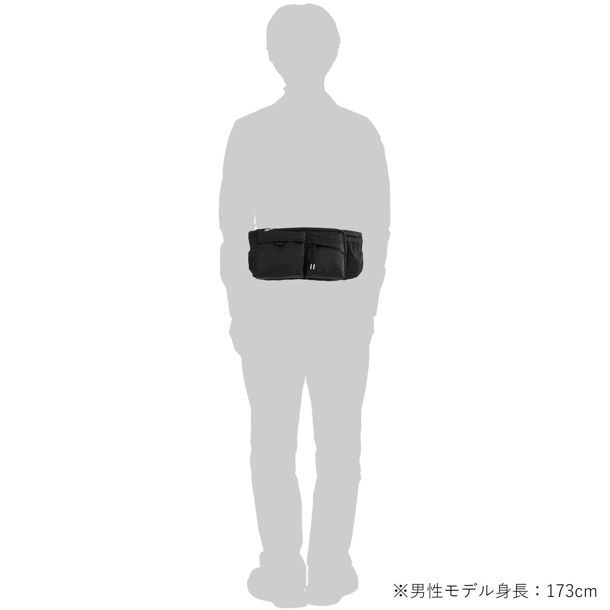POTR / POTR MONOGRAM WAIST BAG ピー・オー・ティー・アール / ピー・オー・ティー・アール モノグラム ウエストバッグ 998-19807