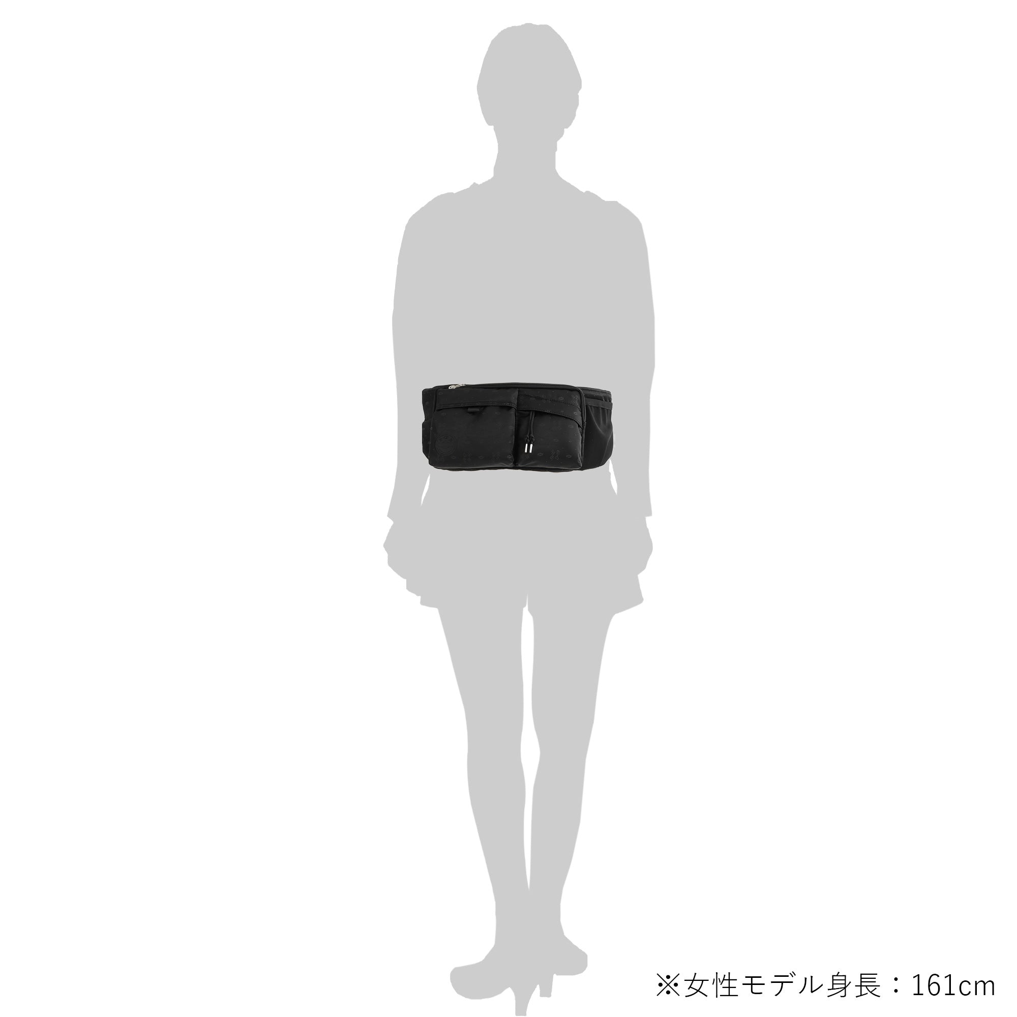 POTR / POTR MONOGRAM WAIST BAG ピー・オー・ティー・アール / ピー・オー・ティー・アール モノグラム ウエストバッグ 998-19807